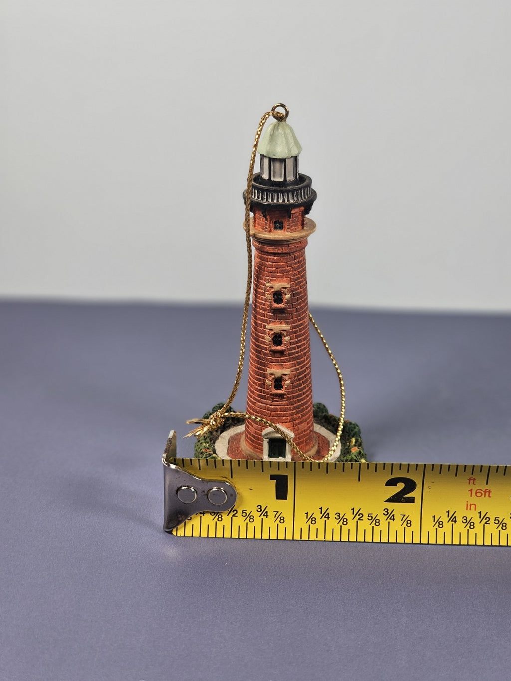 2000 Lefton Ponce De Leon, FL Lighthouse Christmas Ornament 12881