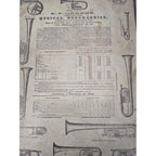 Antique 1865 Technical Studies for the Piano Forte Music Book