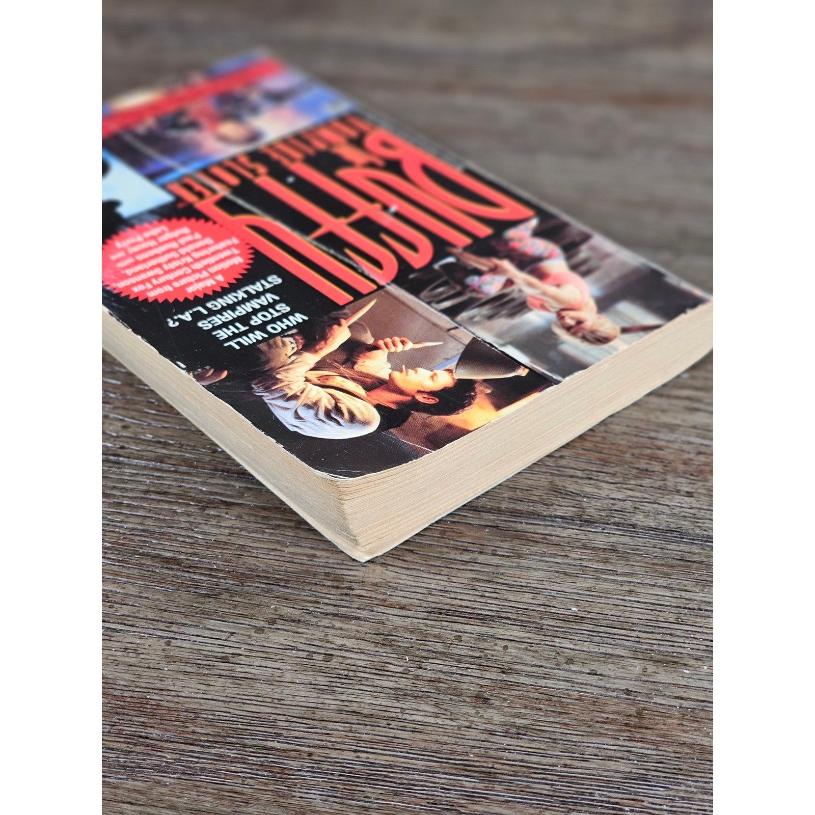 Buffy the Vampire Slayer 1992 Paperback Movie Novelization