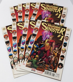 Lot of 8 Squadron Sinister #1's 2015