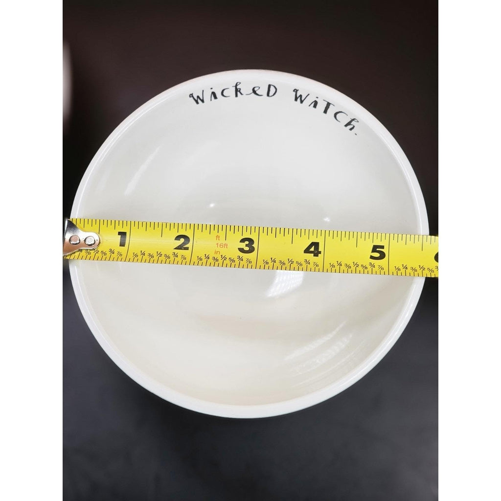 Set Of 5 Rae Dunn Witch Legs Halloween Bowls