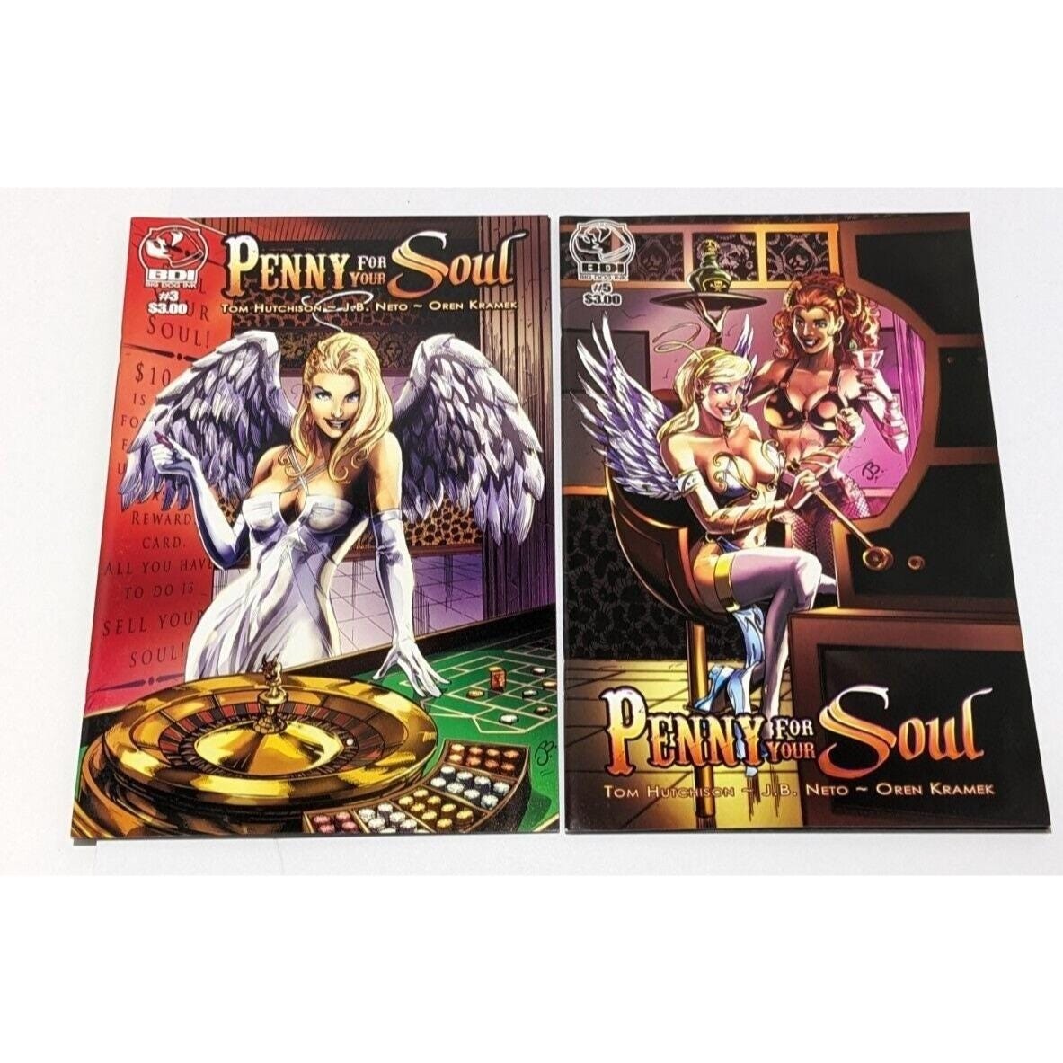 Penny For Your Soul Comics Issues 1 and 4 Set Big Dog Ink Fantasy