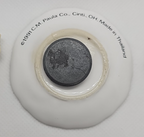 Magnet Paula's Cherished Sentiment Mini Plate and 2 Miniature Magnet Teapots