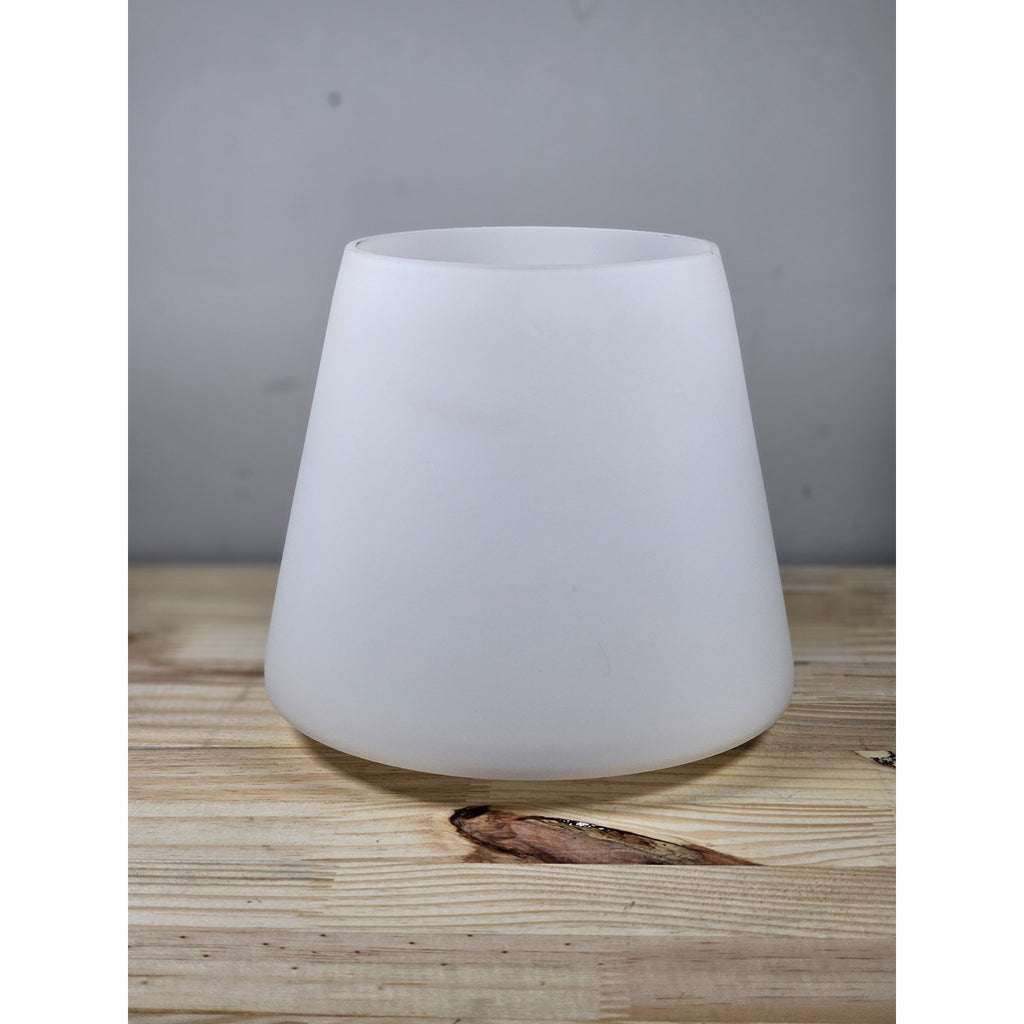 Vintage Opalescent Glass Light Shades Set of 4 Chandelier or Vanity