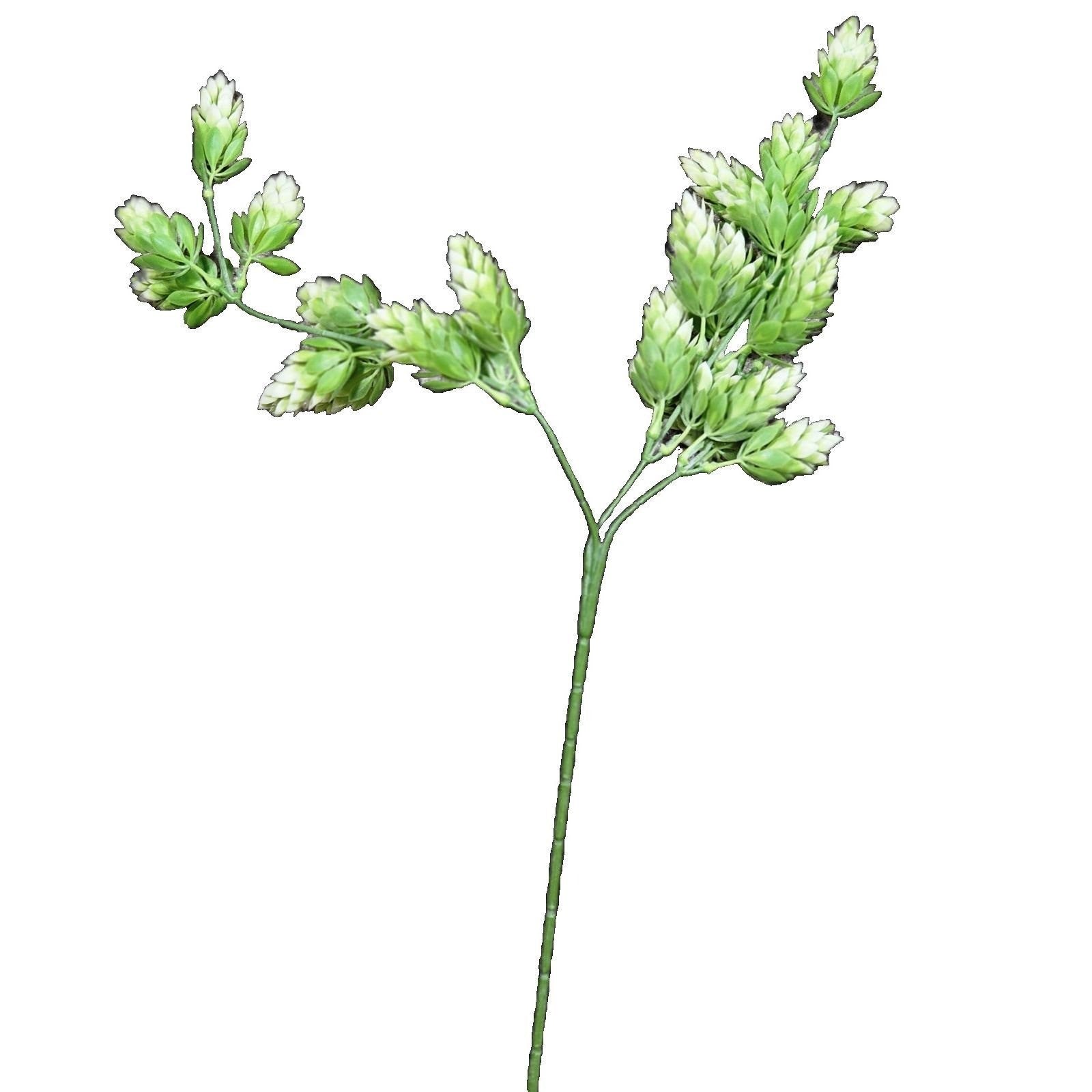Artificial Hops Greenery Stem 16" Faux Botanical Rustic Decor