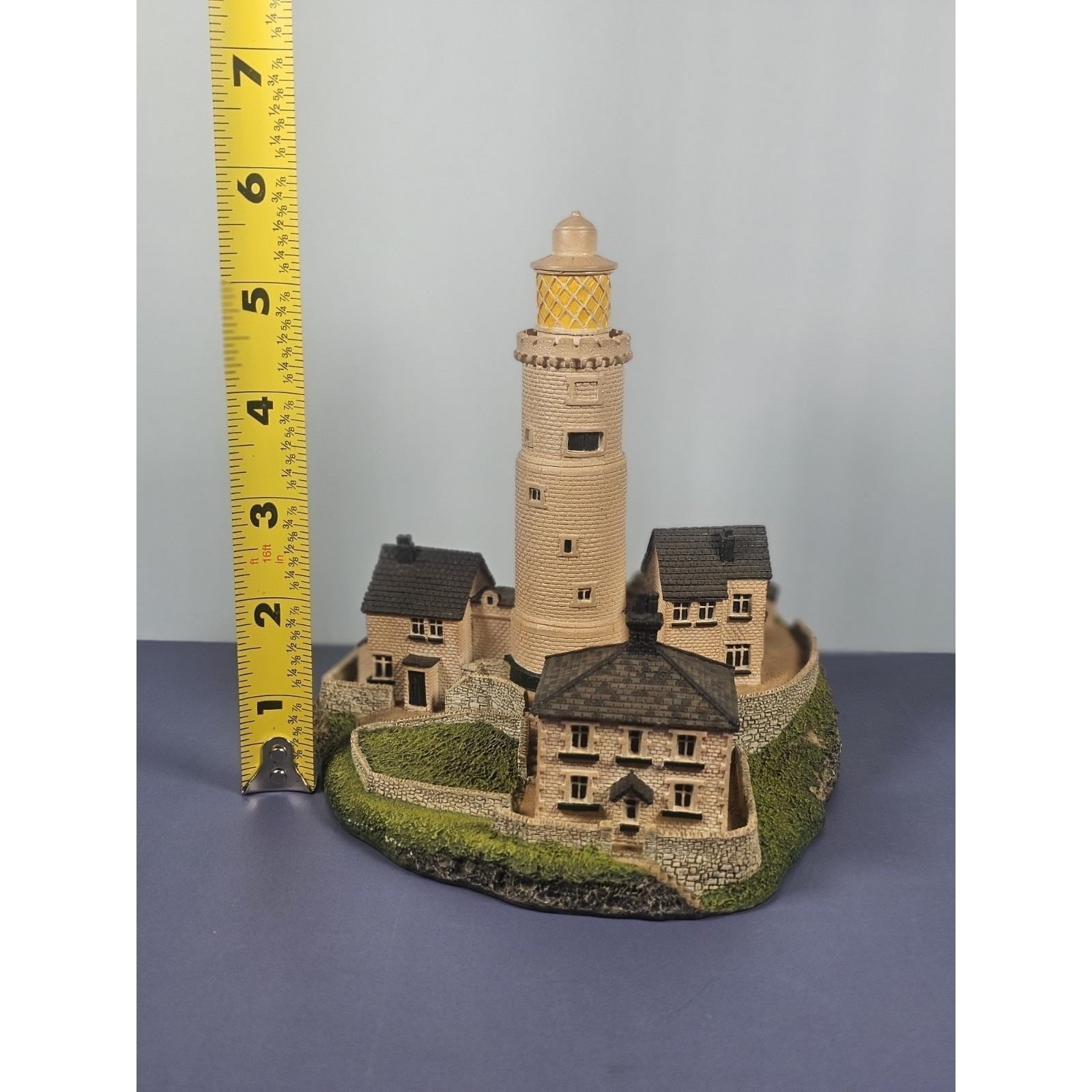 Danbury Mint Start Point Lighthouse 1993 Figurine Card 7 Inch