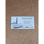 Framed Coastal Lighthouse Print End of Summer Lena Dennis Beach Art