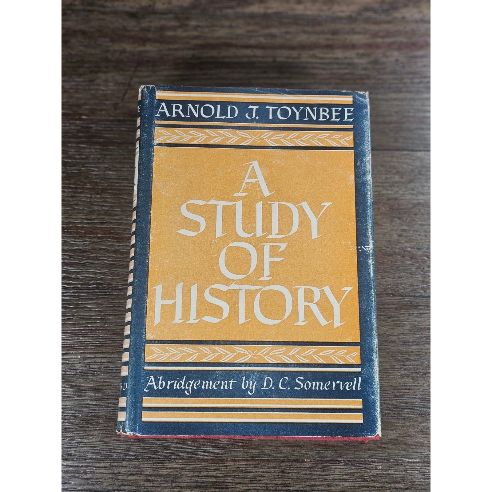A Study of History Arnold J Toynbee 1963 HC Abridged Oxford
