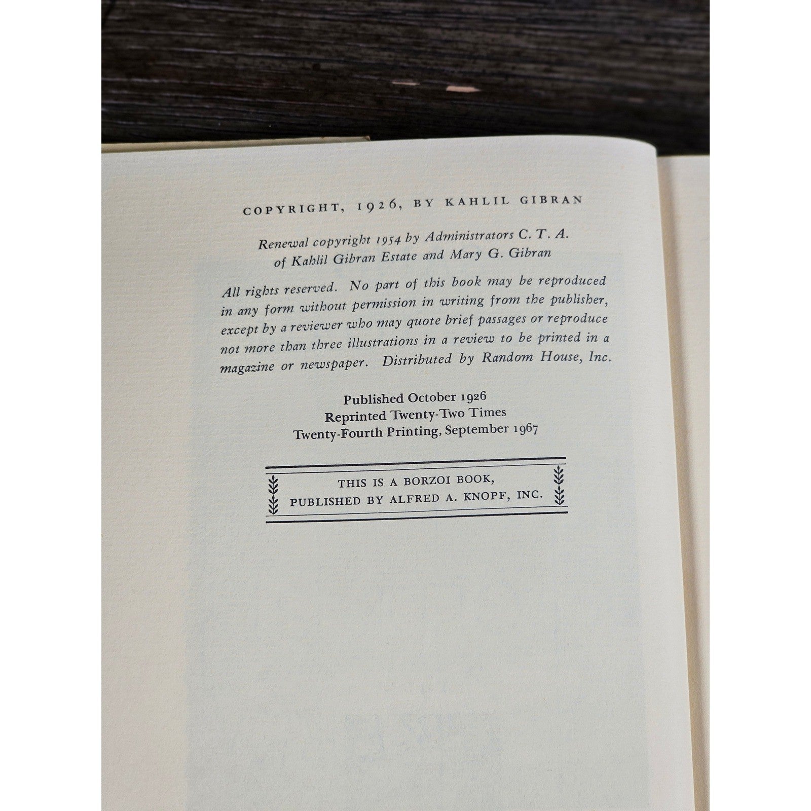 Sand and Foam – Vintage Hardcover (1967 Printing)