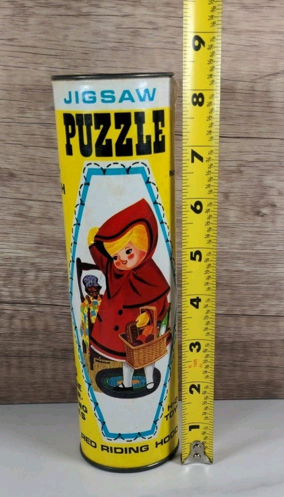 Vintage Harrett Gilmar Little Red Riding Hood 50-Piece Puzzle #417