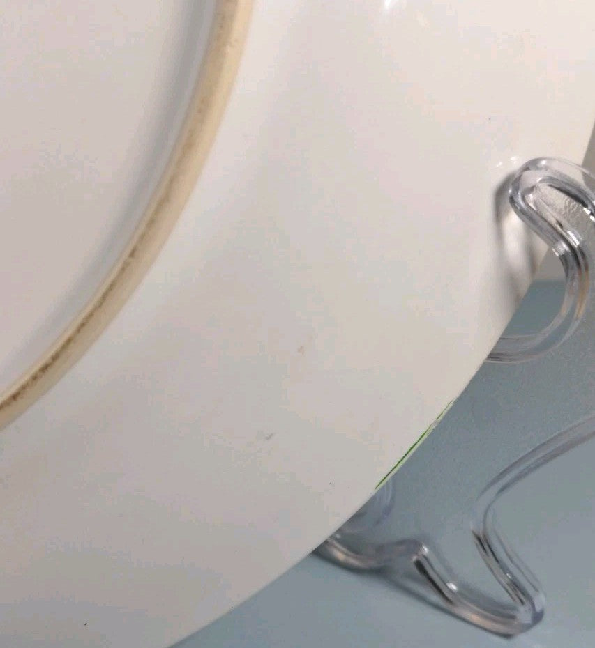 Furio Eden Fruit Motif Oval Platter 11.5″ x 11″ Vintage Porcelain