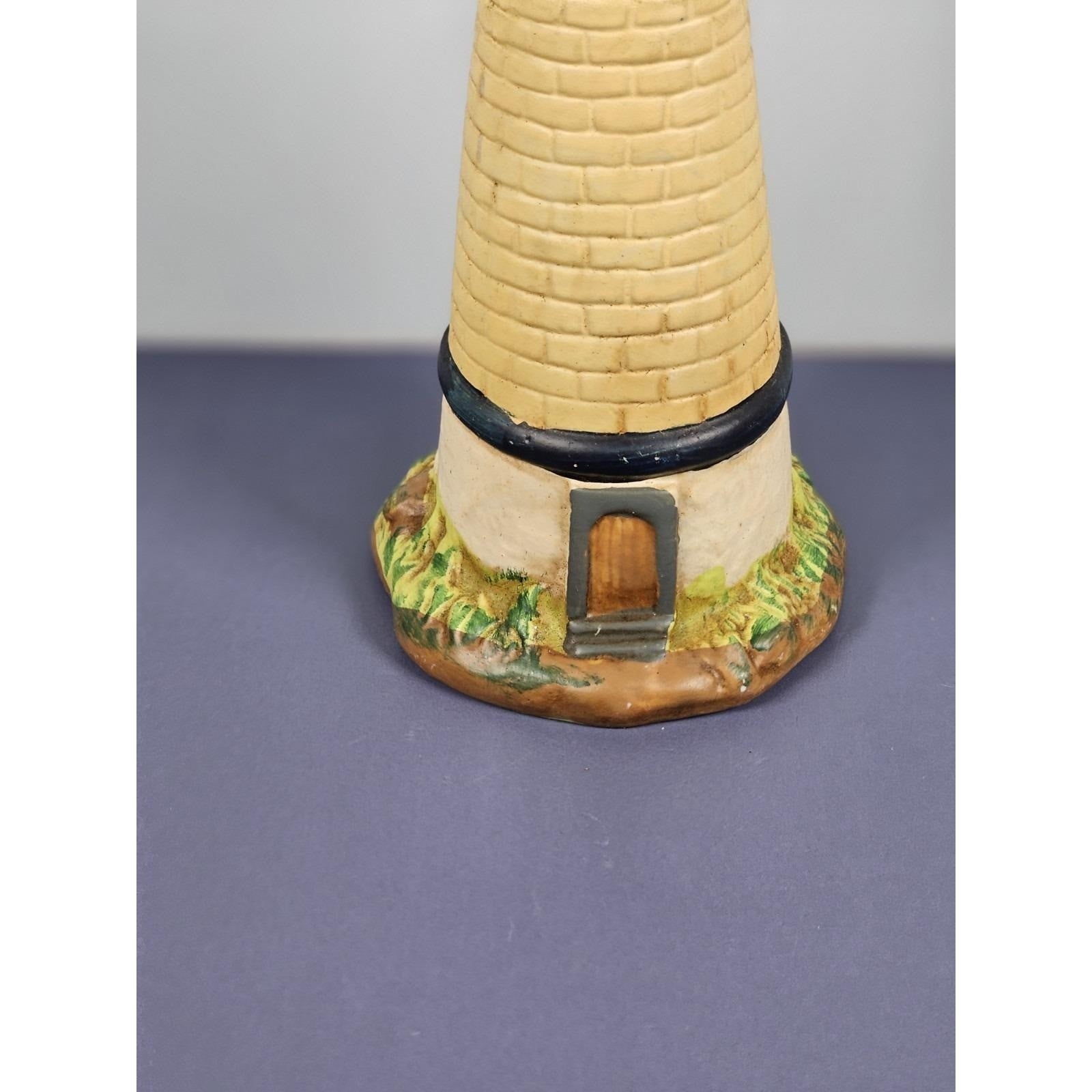 KS Collection Lighthouse Figurine Brick Design Coastal Decor