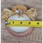 Sea Shell Angel Ornament Coastal Beach Decor Starfish Accent