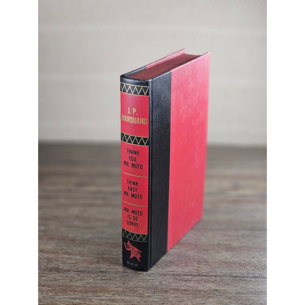 Vintage Mr. Moto Trilogy Hardcover by J.P. Marquand 1936 Edition