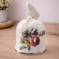 Royal Westminster Butterfly Bell Floral Gold Trim Vintage