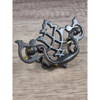 Vintage 1960s Brass Drop Bail Drawer Pull – KBC Hardware – 2 3/4x 2 1/2