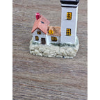 Mini Lighthouse Figurine Coastal Decor Resin Lighthouse Nautical Shelf Art