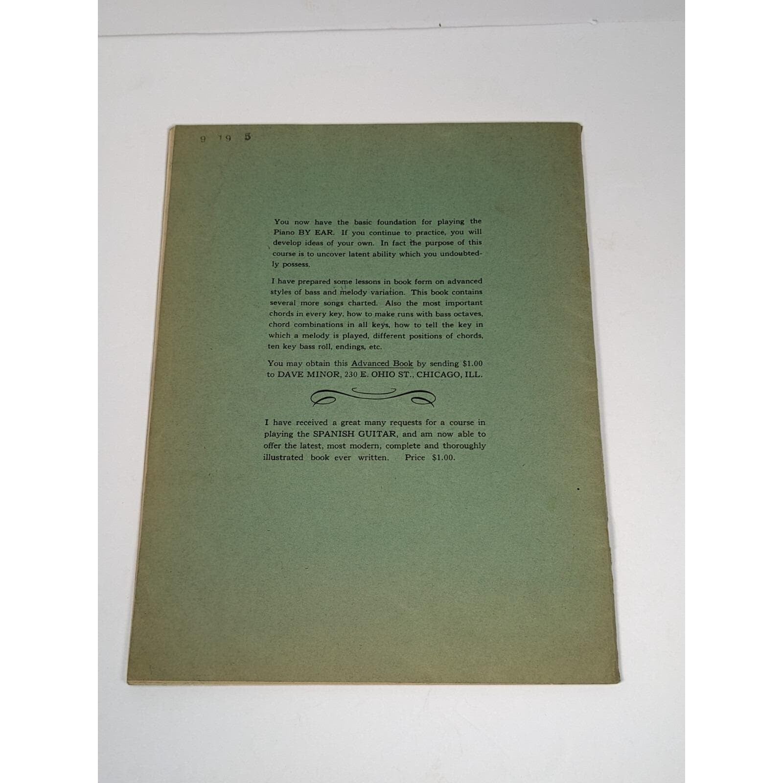 Music Is Fun for Everyone Piano Book 1943  David Suttle By Ear Method