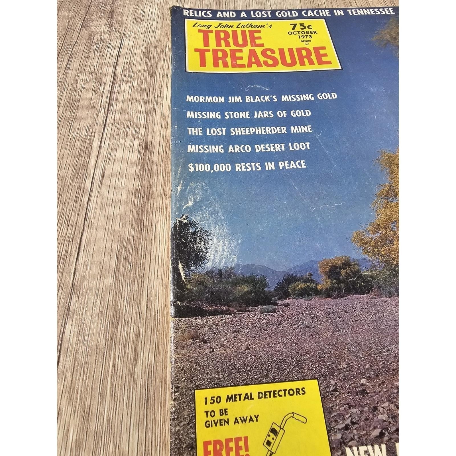 Treasure World Oct 1973 Lost Gold Tennessee Magazine