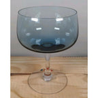Fostoria Glamour Blue Sherbet or Champagne Glass 5 1/8 Inch Vintage