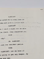 3rd Rock from the Sun First Draft Script “Truth or Dick” TV Sitcom 1995