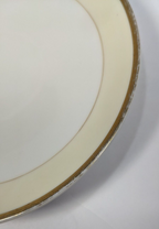 Noritake Dawn Saucer with Gold Trim – 5 5/8" Diameter