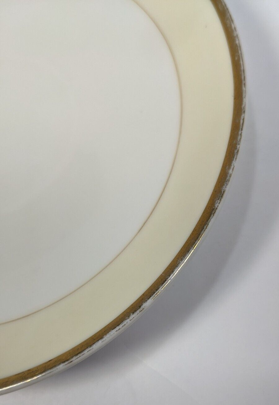 Noritake Dawn Saucer with Gold Trim – 5 5/8" Diameter