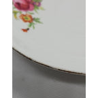 Vintage Clare Bone China Saucer Floral Gold Rim England 5.5