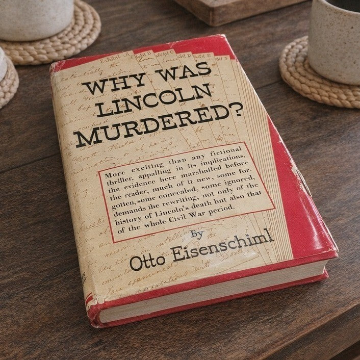 1937 First Edition Why Was Lincoln Murdered Otto Eisenschiml