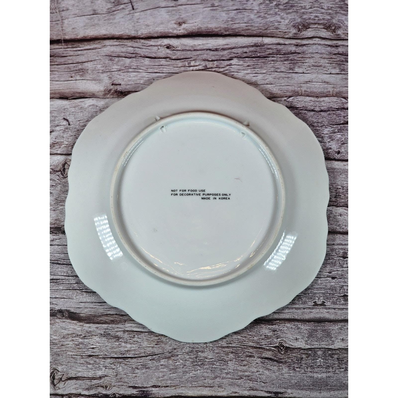 Vintage Seattle Souvenir Plate Space Needle Kingdome Gold Trim 7 Inch