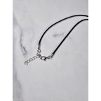 Vintage Sterling Silver Cross Necklace with CZ Stones Pendant