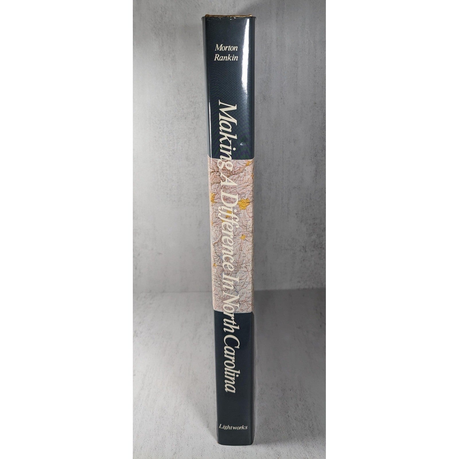 Making a Difference NC Signed Morton Rankin Book Hardcover