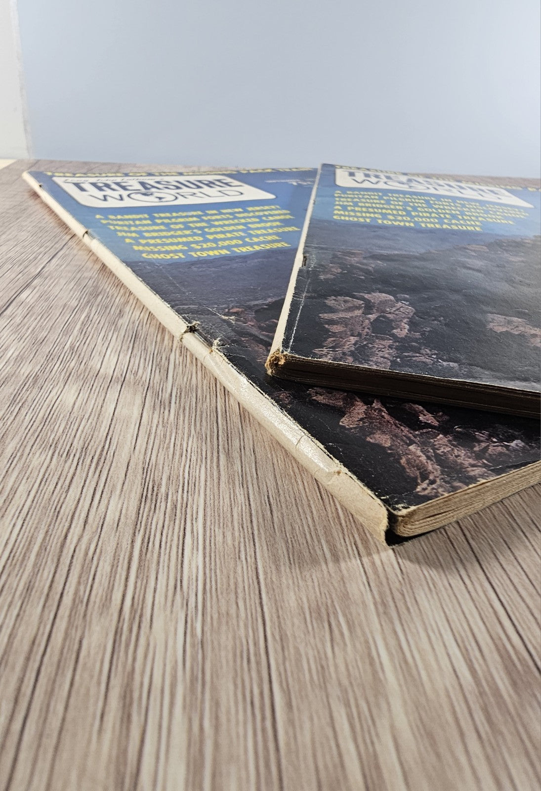 2 × Long John Latham’s Treasure World Magazine – Sept 1973