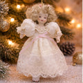 1984 Kurt Adler Gramercy Park Porcelain Doll Lace Dress 6 Inch