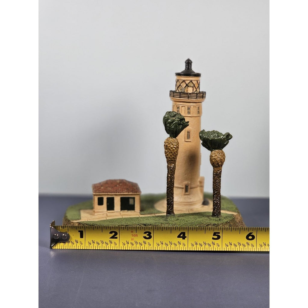 Danbury Mint Point Vicente Lighthouse 1993 COA Figurine