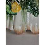 Vintage Fitz & Floyd Herb Garden Figural Asparagus Pitcher Mug  Lidded Box