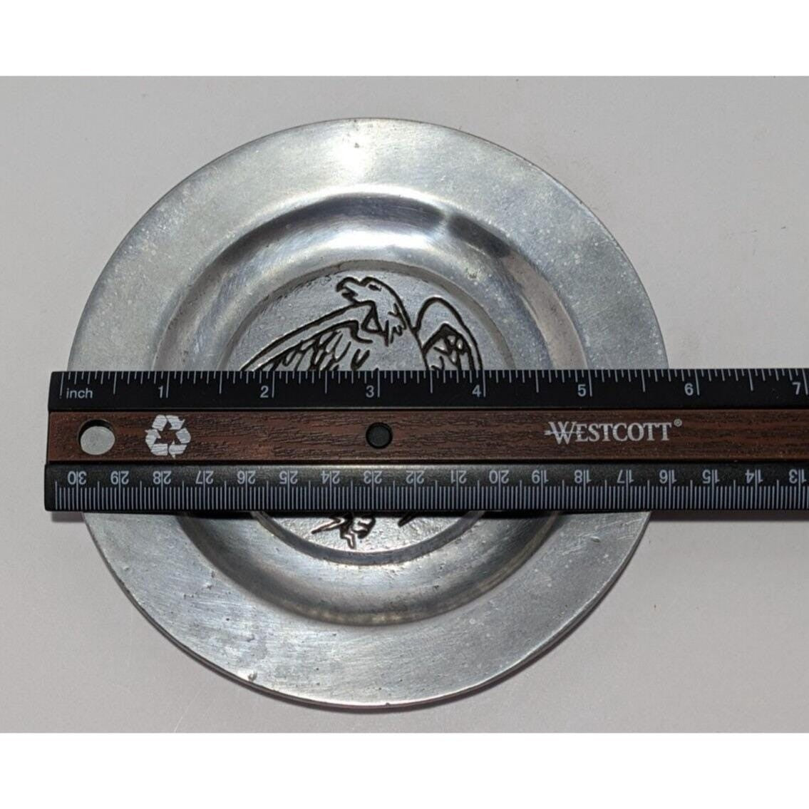 Pewtarex 1977  Eagle Plate CH Hardware Pewter Plate