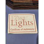 Lefton Lost Lights Bishop & Clerks Lighthouse w/ Box COA