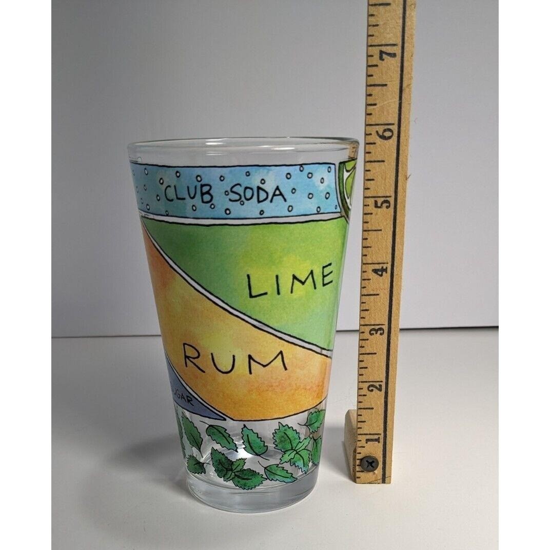 Mojito Recipe Pint Glass Alyson Thomas Cocktail Barware