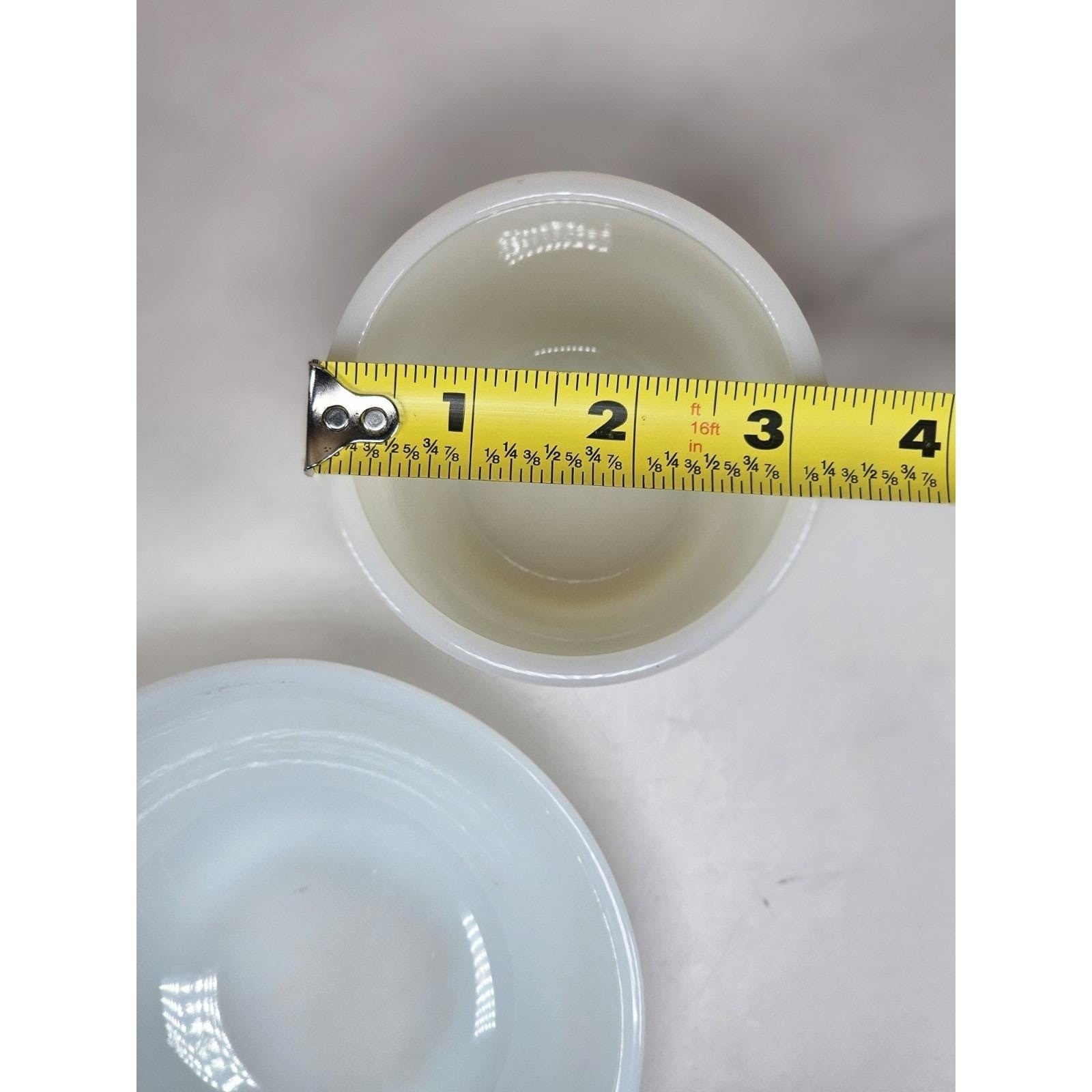 Vintage Anchor Hocking Milk Glass Mug & Bowl Set | Classic White