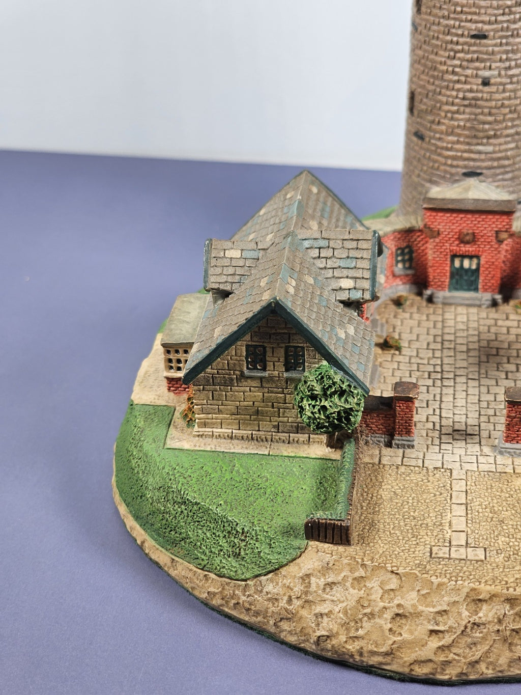 Lodbjerg Lighthouse Western Jutland Denmark The Danbury Mint 1994 Sculpture