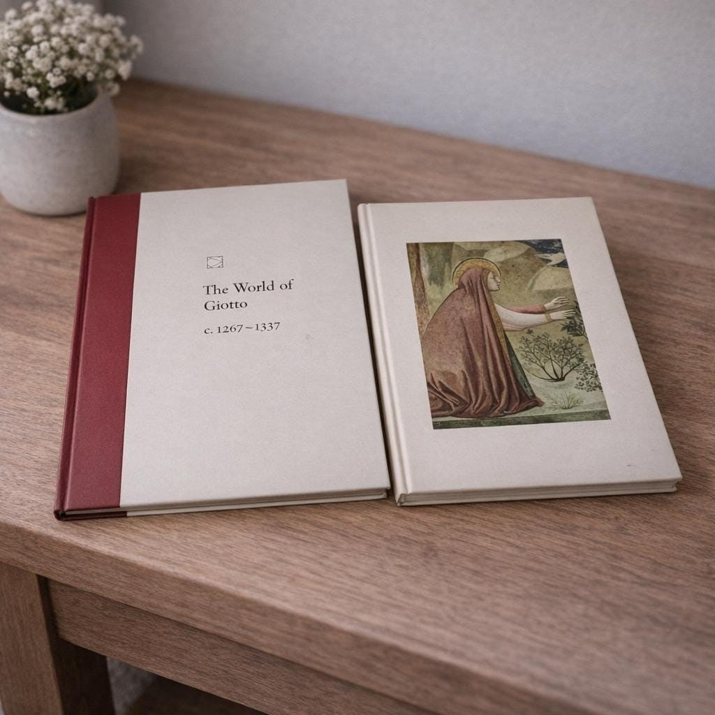 World of Giotto Time Life Art Book 1967 With Slipcover