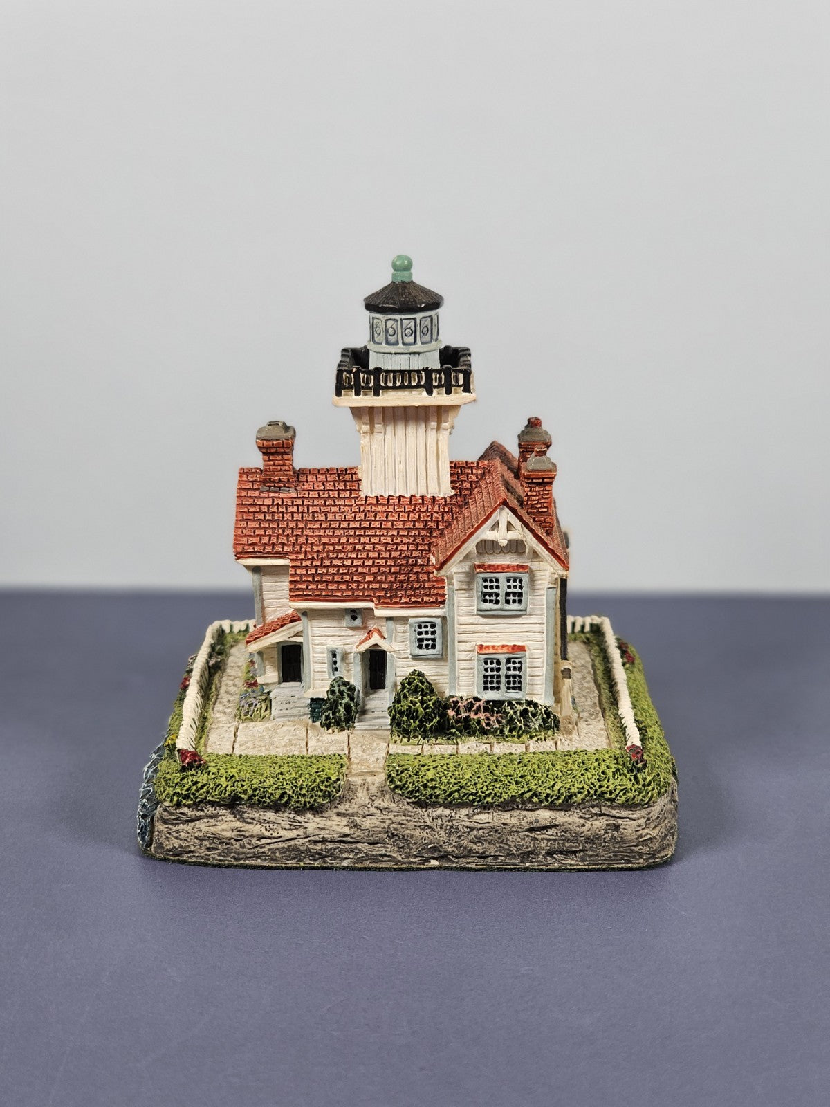 Vintage Harbour Lights Point Fermin CA Collectors Society #528 Lighthouse Figuri