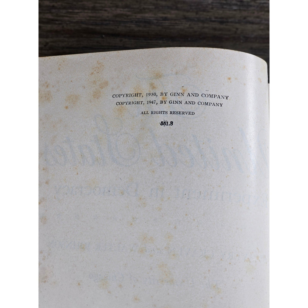 1950 The United States Experiment in Democracy Craven Johnson HC