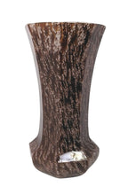 Vintage Red Speckled Glass Vase