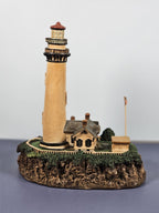 Danbury Mint Pigeon Point Lighthouse Sculpture Beacon By The Sea With COA