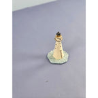 Vintage Minots Lighthouse Thimble Miniature Lighthouse Collectible