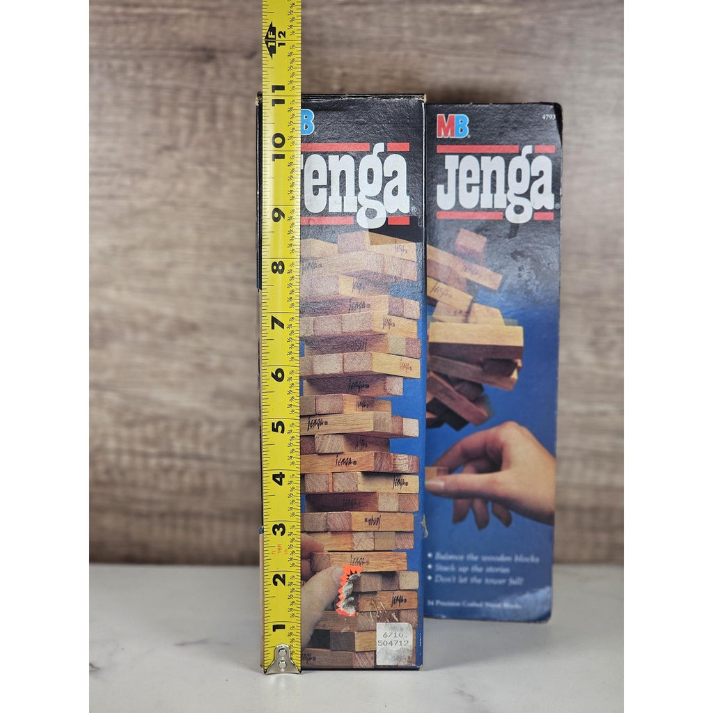 1986 Jenga Game Complete 54 Blocks Milton Bradley USA