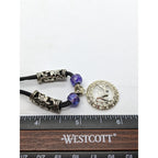 Sterling Silver NA Recovery Pendant Necklace on Cord 16 Inch