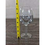 Laurel Gray Vineyards Wine Glass 7" Etched Stemware
